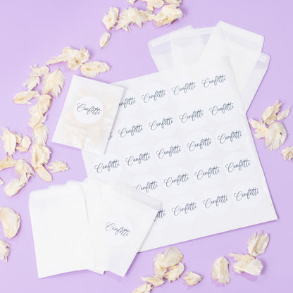 Ivory Petals + Bags & Stickers