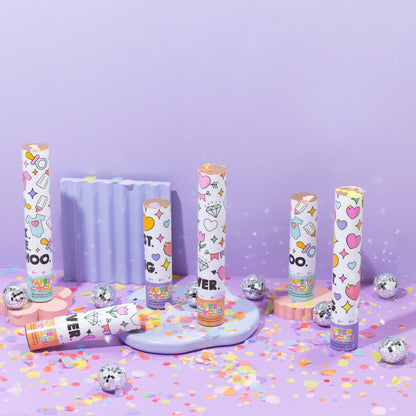 2 x Gender Reveal Confetti Cannons