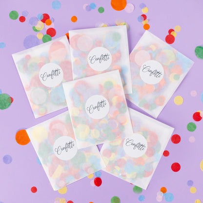 Packed Confetti Bags