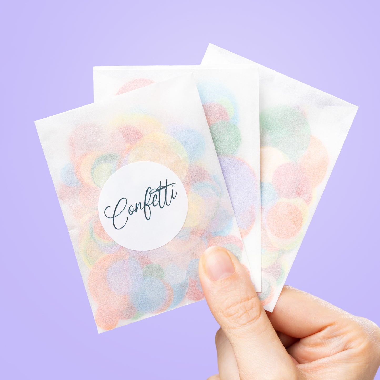 Packed Confetti Bags